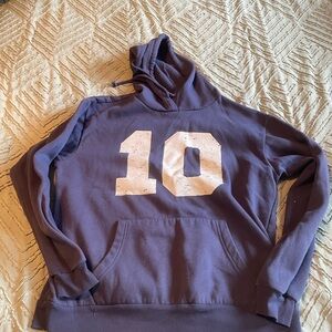 Blue Hoodie with Number 10